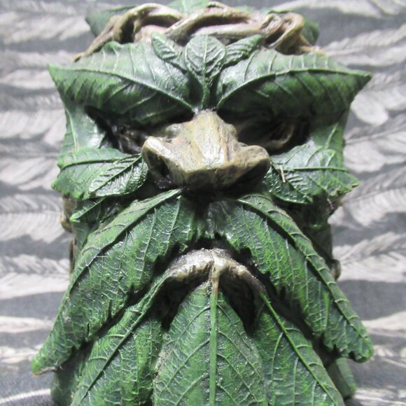 Nature Green Man Trinket Box/Stash Box - Picture 4 of 11